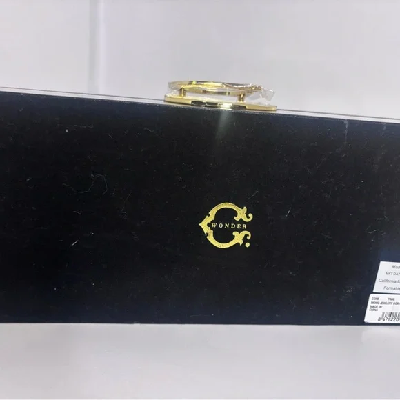 C. Wonder Black Jewelry Organizer with Gold Accent - Picture 7 of 16